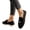 Black -AT20, variant on Domzle Faux Suede Slip-on Casual Loafers for Women | Memory Foam Insole Lightweight Womens Loafers - Non-Slip Comfortable Casual Footwear - Comfortable Loafers Women Brown