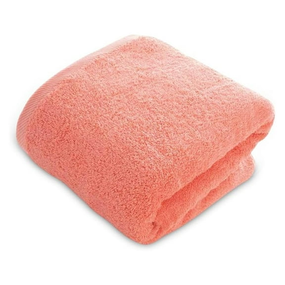 Towels Oversized Luxury 40x80 Bath Sheet - 100% Turkish Cotton, Ultra Soft, Thick & Absorbent Towel for Bathroom, Spa, Beach & Pool, Hotel Quality | Coral Pink