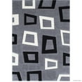 thumbnail image 3 of Allstar Rugs Allstar Woven Abstract Modern Square Design Rug Ivory 5' 2"x7' 1" 5' x 8', 3 of 5