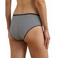 thumbnail image 3 of Ralph Lauren NAVY/SILK WHITE Women's Mid-Rise Hipster Brief Underwear, US Small, 3 of 4