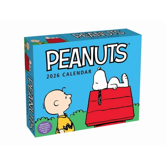 Peanuts(r) 2026 Day-To-Day Calendar, (Paperback)