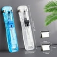 thumbnail image 3 of Milue Paper Clamp Dispenser Set with 8 Pcs Metal Refill Clips Clear Clamp Dispenser, 3 of 19