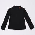 thumbnail image 4 of Maean Girls Turtleneck Long Sleeve Tops Undershirt Fall Winter Pullover Soft Warm Stretchy Mock Neck Top, 4 of 6