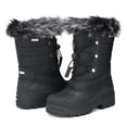 thumbnail image 7 of Kushyshoo Snow Boots Lined Waterproof Black Winter Boot Little Kid Size 13, 7 of 7