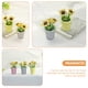 thumbnail image 4 of KAKOWELY Planta en maceta en miniatura Mini casa Girasol Mini casa Planta en maceta Mini casa Accesorio, 4 of 5