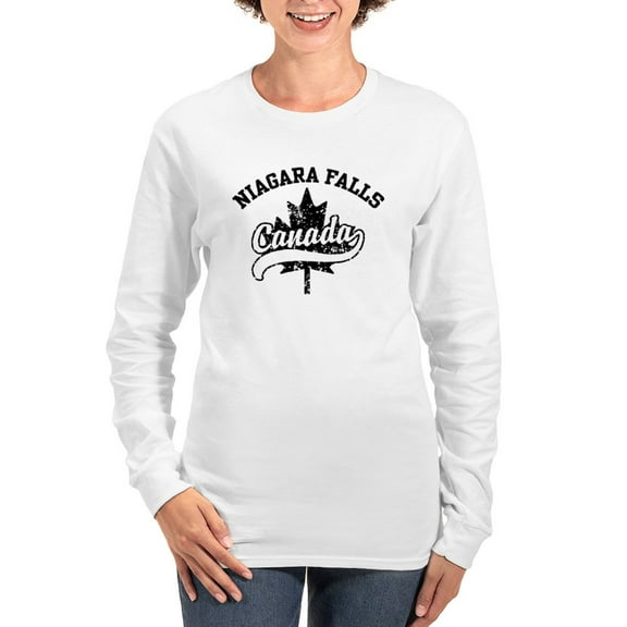 CafePress - Niagara Falls Canada Women's Long Sleeve T Shirt - Women's Long Sleeve Graphic Casual T-Shirt