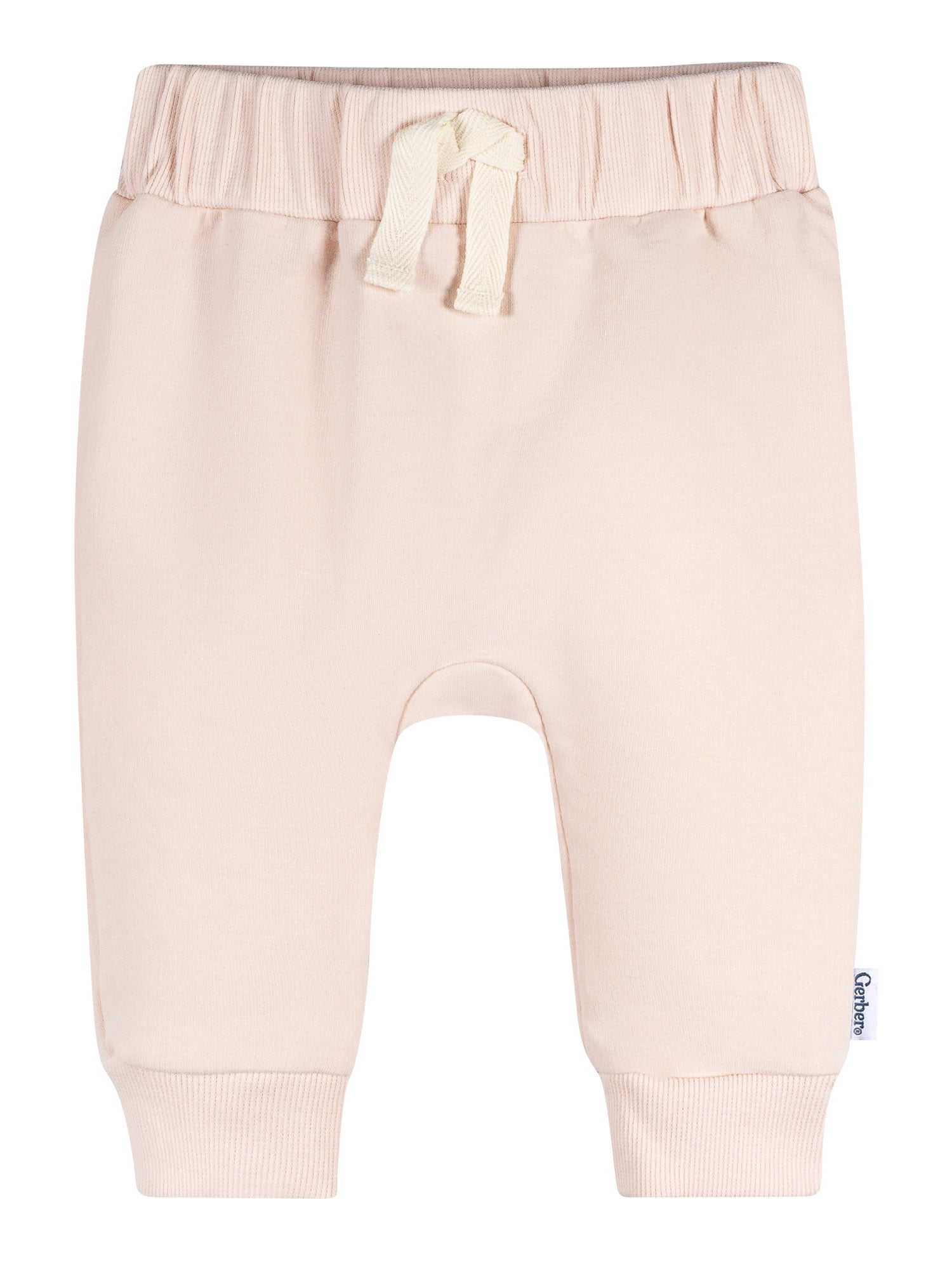 Gerber Baby and Toddler Neutral Joggers, 3-Pack, Sizes 0/3 Months - 5T