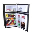 Frigidaire Retro 3.2 Cu Ft Two Door Compact Refrigerator with Freezer
