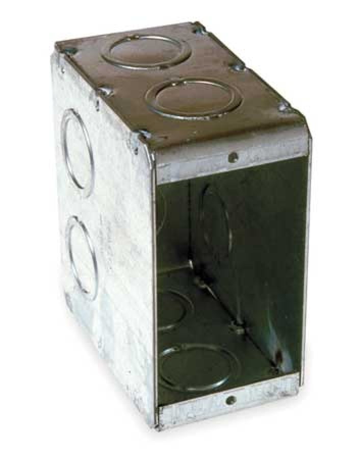 RACO 695 Electrical Box, Masonry, 1 Gang
