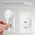 thumbnail image 3 of Amber Night Light, Plug-in Led Nightlight, Dusk To Dawn Sensor, Energy Efficient, Plug In, Soft Glow, 2 Pack,orange High-quality, 3 of 4