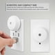 thumbnail image 3 of Amber Night Light, Plug-in Led Nightlight, Dusk To Dawn Sensor, Energy Efficient, Plug In, Soft Glow, 2 Pack,orange n, 3 of 4
