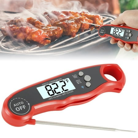 Willstar Instant Read Meat Thermometer - Best Waterproof Ultra Fast Thermometer with Backlight & Calibration. Kizen Digital Food Thermometer for Kitchen, Outdoor Cooking, BBQ, and