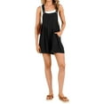 thumbnail image 2 of Cenuakty Women Overalls Shorts, Sleeveless Solid Loose Summer Jumpsuit Playsuit for Casual Daily, 2 of 9