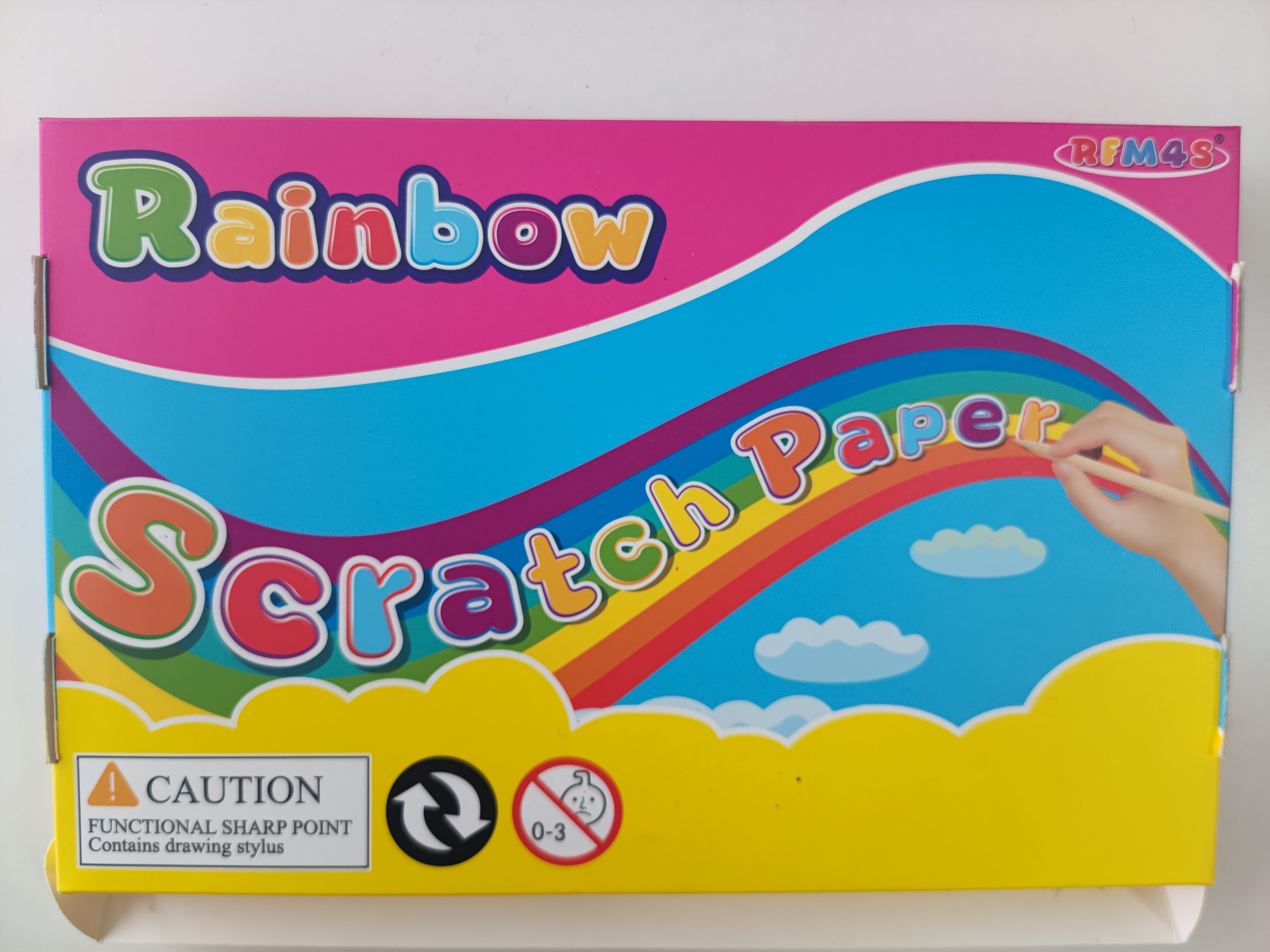 Raimarket Rainbow Scratch Notebook for Kids – Raima's Market
