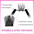 thumbnail image 3 of Extensiones de pestañas individuales Lash Clusters Fluffy VEYESBEAUTY, 3 of 6
