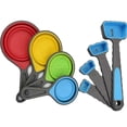 thumbnail image 1 of Foldable Silicone Measuring Cups and Measuring Spoons Set  Measuring Spoons for Cooking Baking Dosing Dosing Aid, 1 of 8