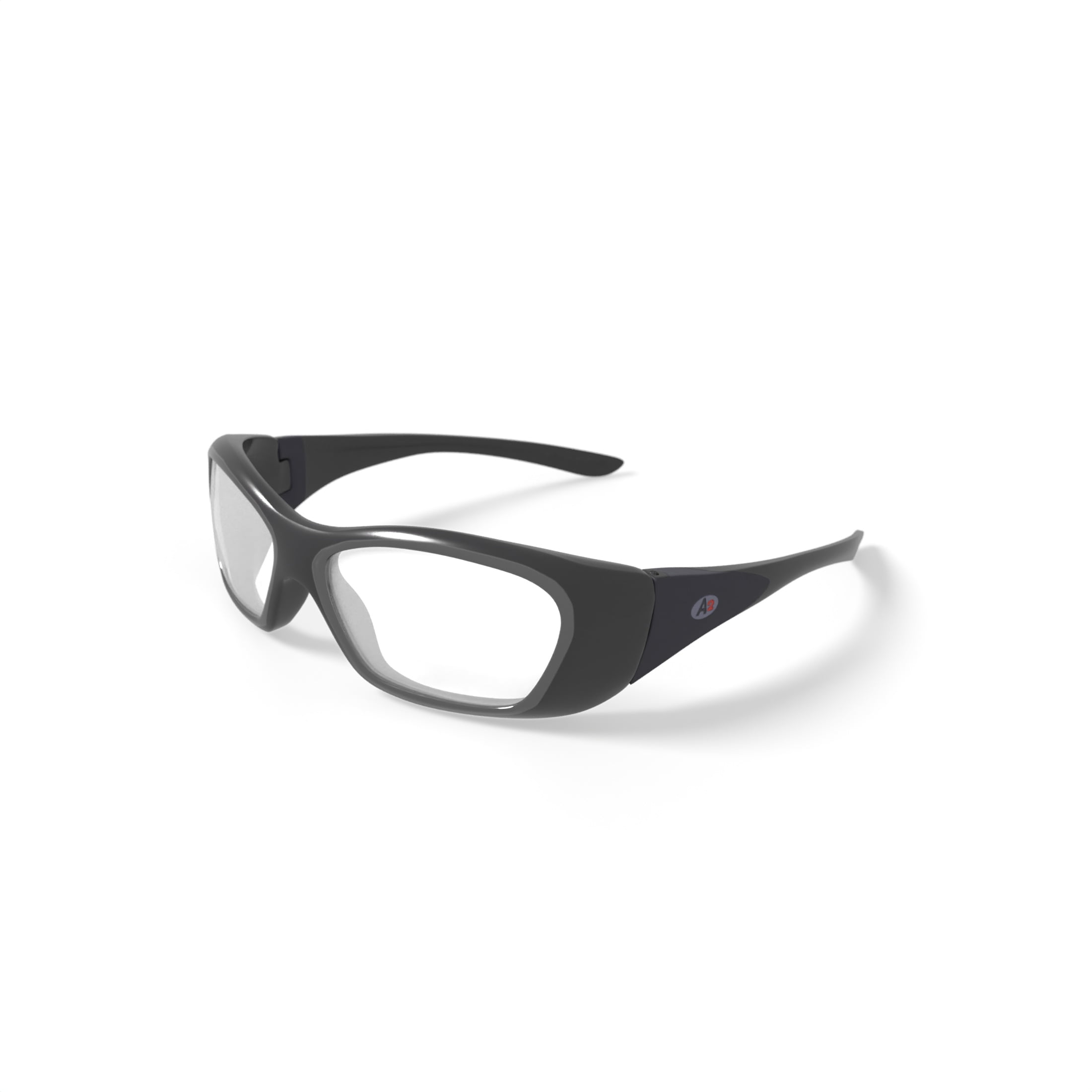 Hilco Vision A2 260 Prescription Safety Glasses, Black, OSHA Compliant ANSI Z87.1