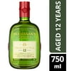 Buchanan's DeLuxe Aged 12 Years Blended Scotch Whisky Liquor, 750 ml 40% ABV, Glass Bottle, New