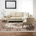 thumbnail image 5 of Home Dynamix Premium Sakarya Traditional Medallion Area Rug, Ivory/Brown, 5'3"x7'5", 5 of 6