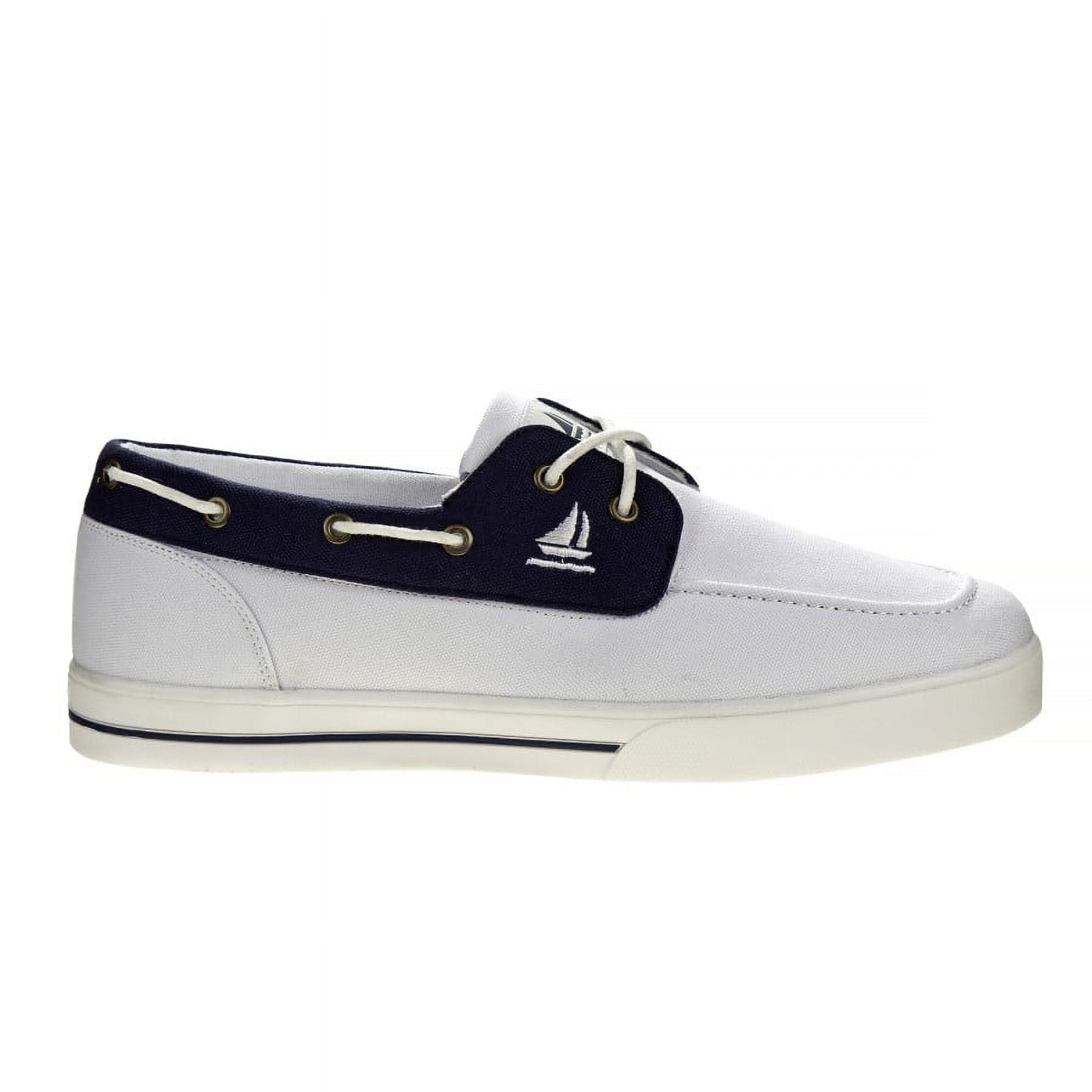 Sail Men's Canvas Boat Shoes - White, 10.5 - Walmart.com Sail Men's Canvas Boat Shoes - White, 10.5 - Walmart.com