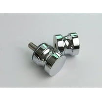 LABSERRON Replacement Shower Door Handles Stainless Steel Silver 1Pcs for Home