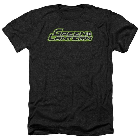 Green Lantern - Scribble Title - Heather Short Sleeve Shirt - Large