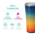 thumbnail image 2 of Swig Life 22oz Tumbler | Insulated Stainless Steel Travel Tumbler | Retro Rainbow, 2 of 5
