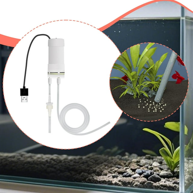 Elodie USB Self Priming Water Pump DC5V Submersible Electric Water Pumping Tool for Angle Grinders Bonsai, Home, Aquarium, Groovers With Middle Filter