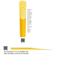 thumbnail image 4 of Vandoren Bb Clarinet 56 Rue Lepic Reeds Strength #5; Box of 10, 4 of 4