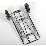 Chrome Foldable Folding Airport Luggage Suitcase Dolly Cart