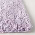 thumbnail image 3 of SAFAVIEH August Carlene Solid Plush Shag Area Rug, Lilac, 2'3" x 4', 3 of 7