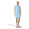 thumbnail image 1 of Maniquí Femenino Completo de 175 cm de Altura con Cabeza Ajustable SereneLife, Extremidades Flexibles y Diseño Desmontable, Perfecto para Tiendas de Ropa, Boutiques, Exposiciones y Más, Piel, 1 of 7