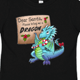 thumbnail image 4 of Inktastic Dear Santa, Please Bring Me a Dragon Christmas Wish Boys or Girls Toddler T-Shirt, 4 of 5