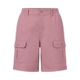 thumbnail image 6 of Yievot Men's Cargo Shorts Elastic Back Waist Knee Length Outdoor Hiking Casual Shorts with Multi Pockets, 6 of 6