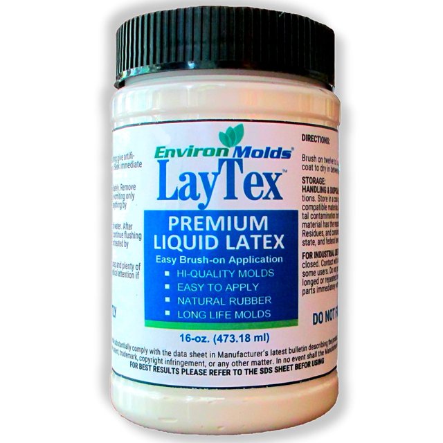 Látex líquido Environmolds 473 ml, caucho flexible para moldes