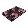 thumbnail image 5 of Zufioo Leopard Print Print Silver Fox Fleece Beach Towel 27.5x55in, Super Absorbent Bath Towel, Suitable for Adult Beach, Swimming Pool and Home Use-One Size, 5 of 6
