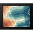 thumbnail image 2 of Peal, Emma 18x15 Black Modern Framed Museum Art Print Titled - Funky Geo II, 2 of 5