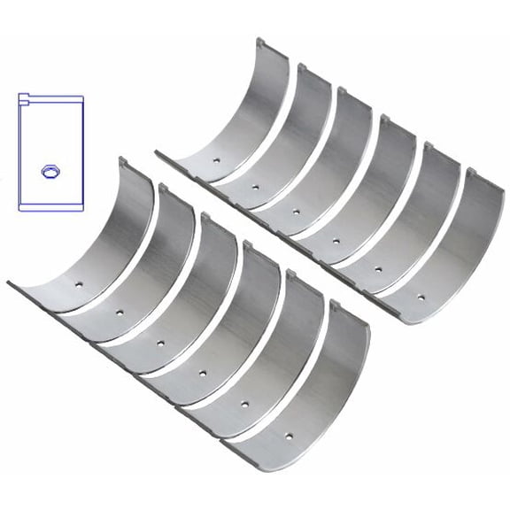Connecting Rod Bearings Set | Compatible with Toyota 3.0L 3VZE | Standard Size