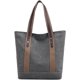 thumbnail image 1 of Bolsos de hombro de lona para mujer, bolsos casuales retro, bolso de trabajo, bolsos de mano, 1 of 4