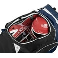 thumbnail image 6 of Rawlings R1502 Baseball Wheeled Catcher's Bag | Navy | Any, 6 of 9