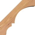 thumbnail image 3 of Ekena Millwork 3 1/2"W x 10"D x 10"H Balboa Smooth Knee Brace, Western Red Cedar, 3 of 13