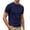 Navy, variant on IYTR Men's T-Shirts Short Sleeve T-Shirt Slim Fit Crew Neck Solid Color Basic Soft Cotton Daily Wear Casual Essential Top (Beige,XXL)