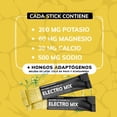 thumbnail image 2 of Electrolitos Con Hongos Adaptogenos en Polvo - Nootropico - Energetizante - Hidratación Baja En Calorías, Apto Dieta Keto | Rehidratación - 20 Sticks Individuales - Hidratante Camu Camu Efervecente, 2 of 7