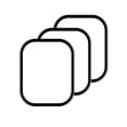 thumbnail image 1 of 1-3x for Xiaomi Watch 5 Active Lite Smartwatch Screen Protector, PMMA Film, 1 of 8