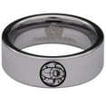 thumbnail image 2 of Celestial Sun and Moon Tungsten Carbide Ring, 2 of 9
