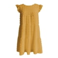 thumbnail image 4 of FcBaudy Robe Sans Manches à Col Rond, Robes d'Été pour Femmes, Robes Mode Femmes Été Décontracté Solide Ample Confortable Robe Sans Manches Femmes, 4 of 6