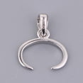 thumbnail image 2 of 925 Sterling Pinch Bails Pendant Sterling For DIY Jewelry D, 2 of 8