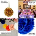 thumbnail image 4 of Efavormart 2 Pack | 7" Lavender Flower Ball Silk Rose Pomander Kissing Ball, 4 of 11