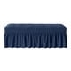 thumbnail image 3 of Funda de asiento de banco lavable, funda protectora para banco de comedor Azul, 3 of 9