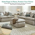 thumbnail image 4 of Non Slip Rug Pad Gripper,6.5 x 10 Feet Extra Thick Carpet Skid Resistant Pads, Protective Cushioning Rug Pad for Area Rugs and Any Hard Surface Floors, 4 of 7